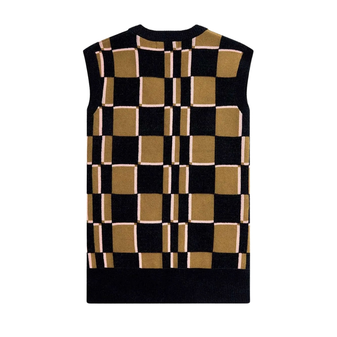 Fred Perry K6513 R83 Shaded Stone Tank  Mens XS