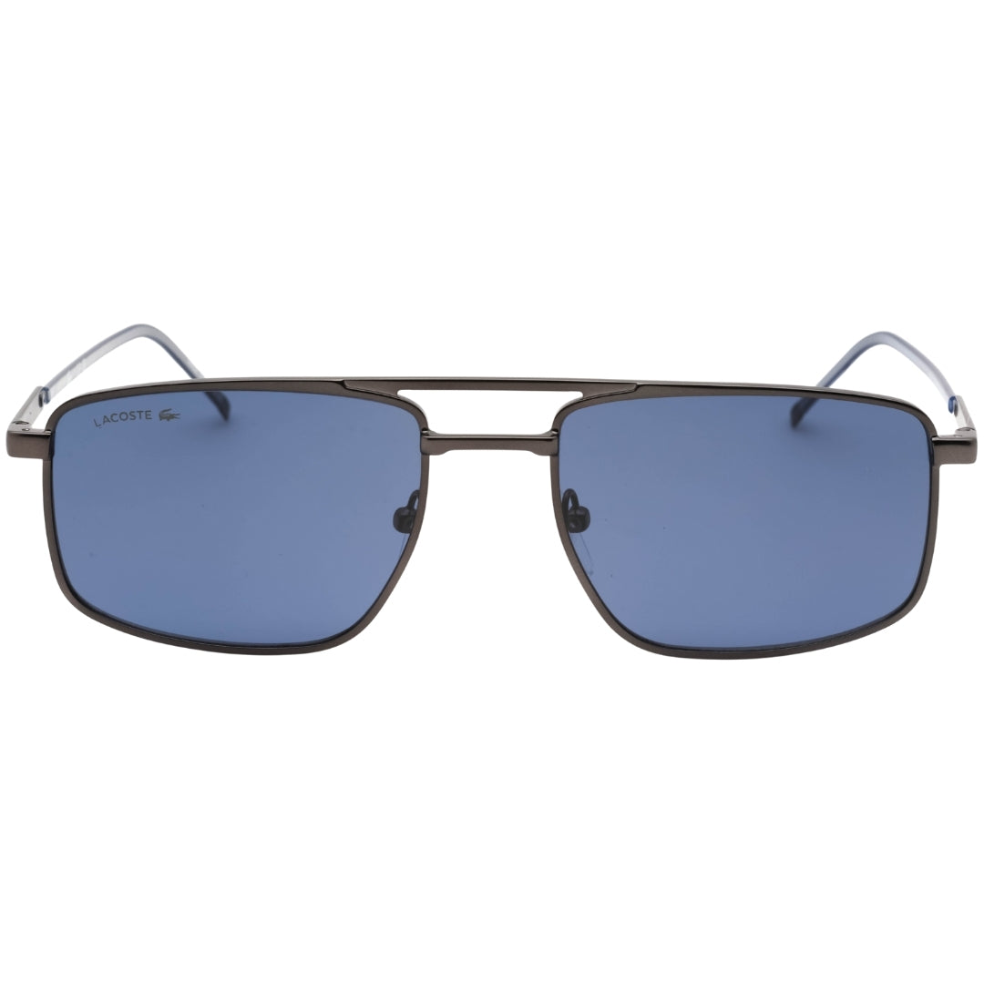 Lacoste Blue Lensed Matte Dark Grey Sunglasses L255S 021