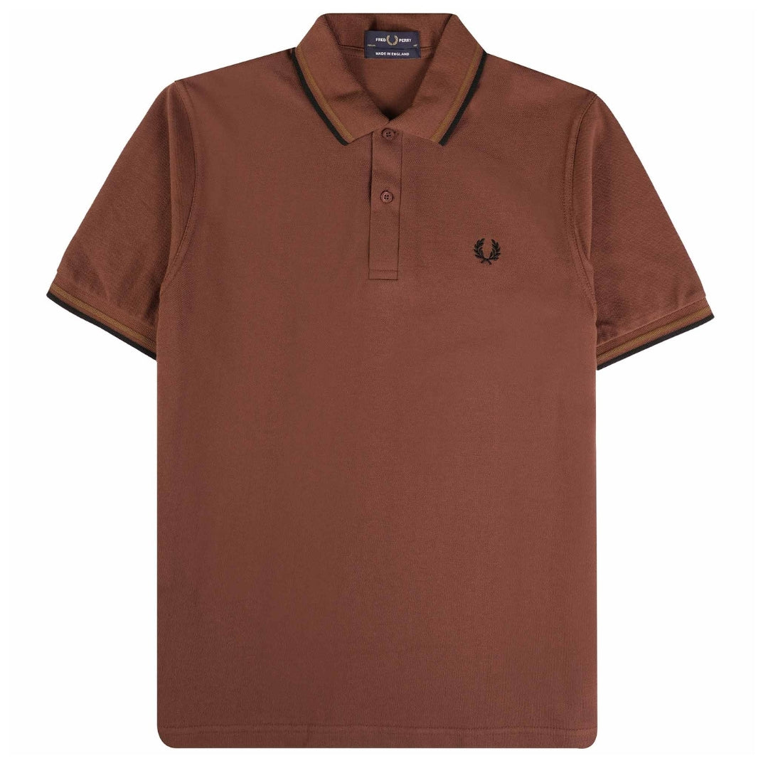 Fred Perry M12 T30 Maroon Polo Shirt  Mens S