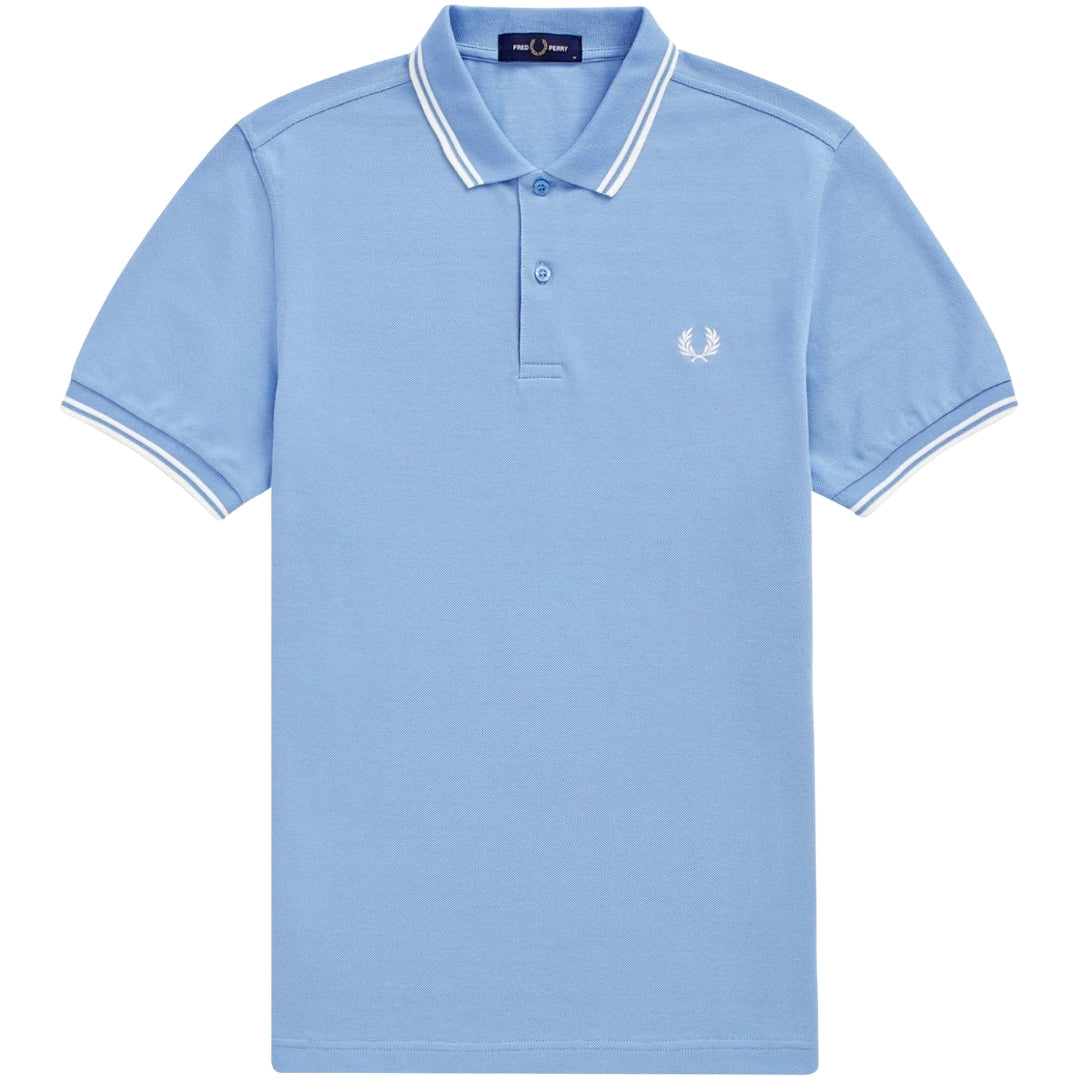 Fred Perry M3600 L15 Sky Blue Polo Shirt  Mens XS
