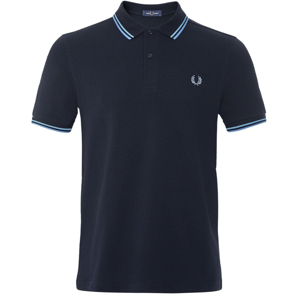 Fred Perry M3600 R62 Navy Polo Shirt Mens XS