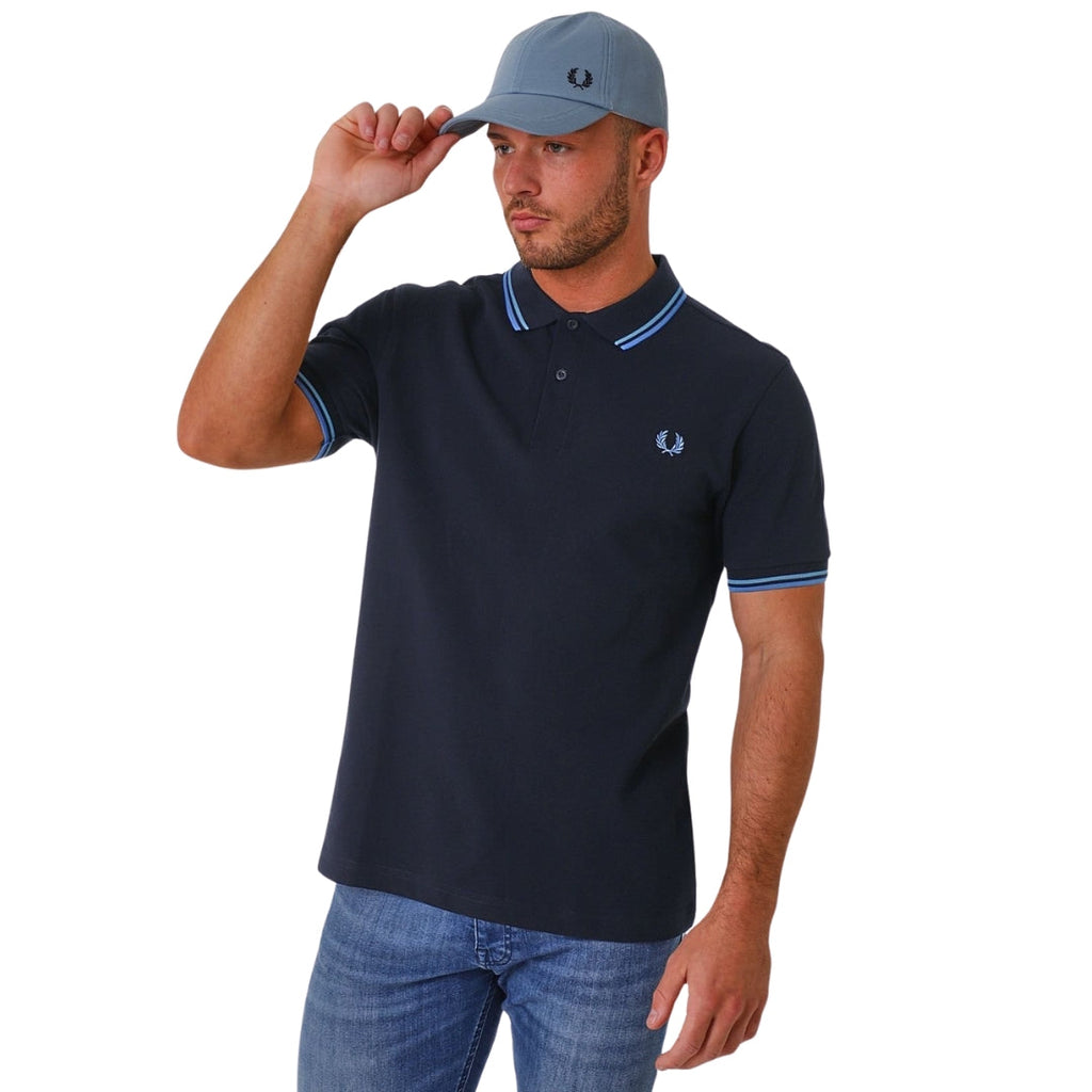 Fred Perry M3600 R62 Navy Polo Shirt Mens XS