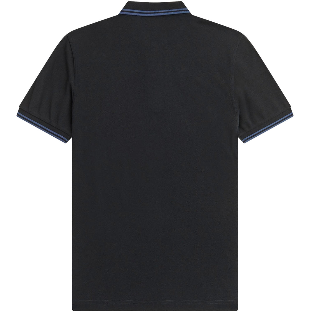 Fred Perry M3600 T46 Black Polo Shirt Mens XS