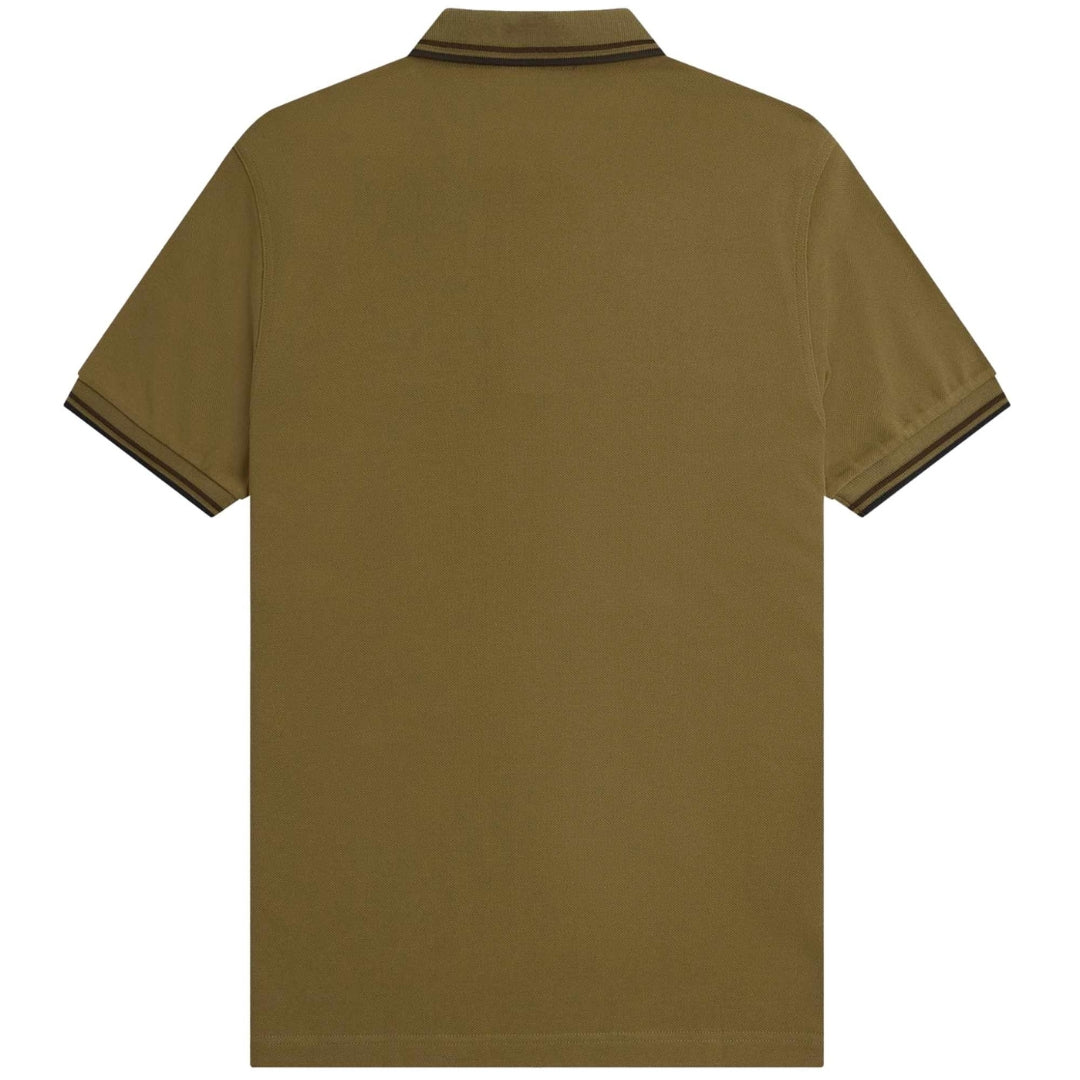 Fred Perry M3600 U40 Brown Polo Shirt Mens XS