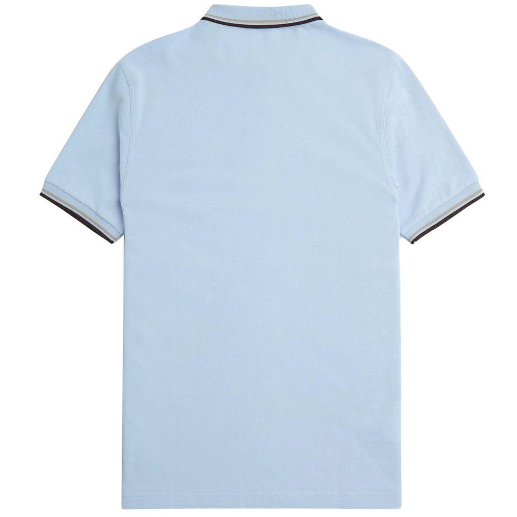 Fred Perry M3600 V02 Light Blue Polo Shirt Mens XS
