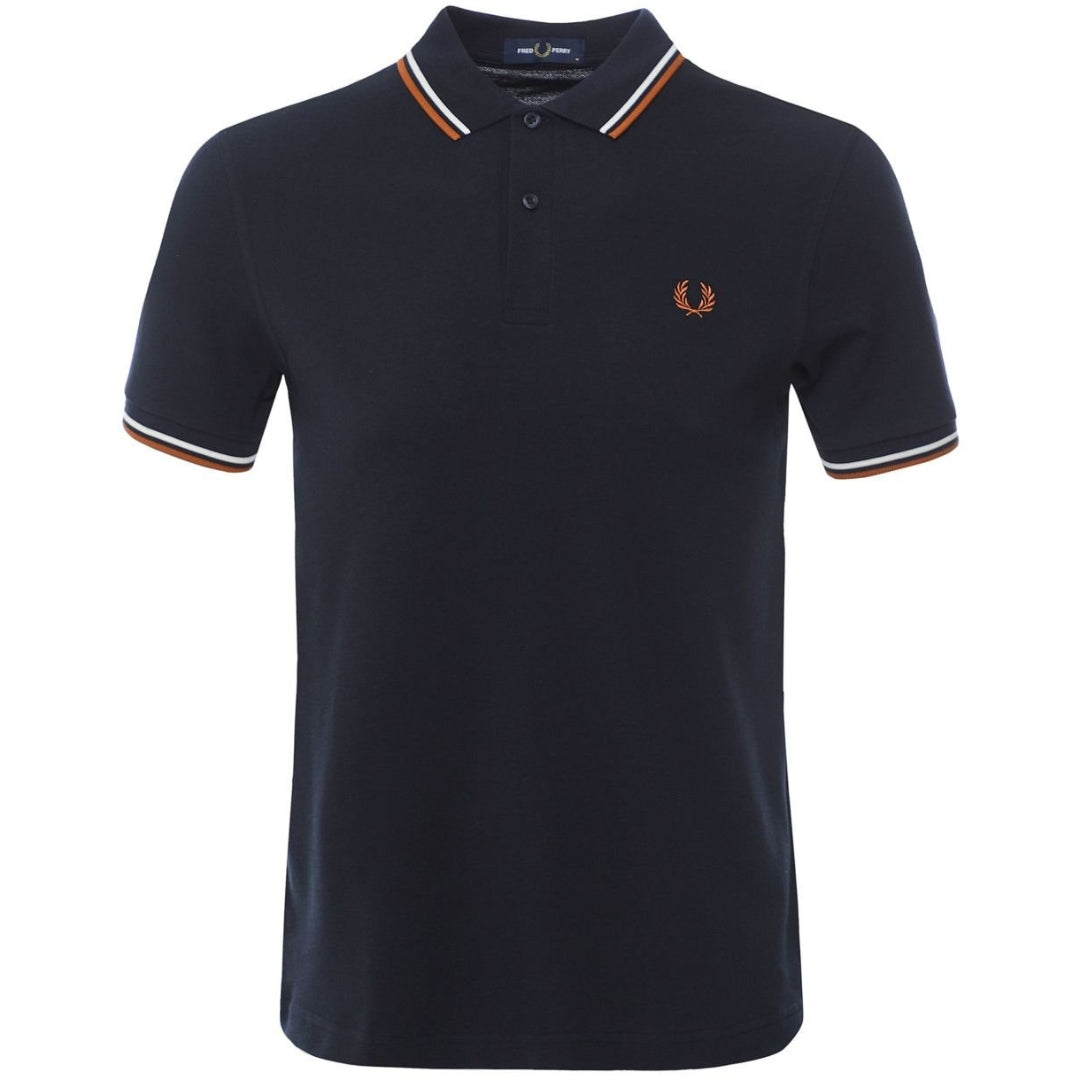 Fred Perry M3600 V33 Navy Polo Shirt Mens XS
