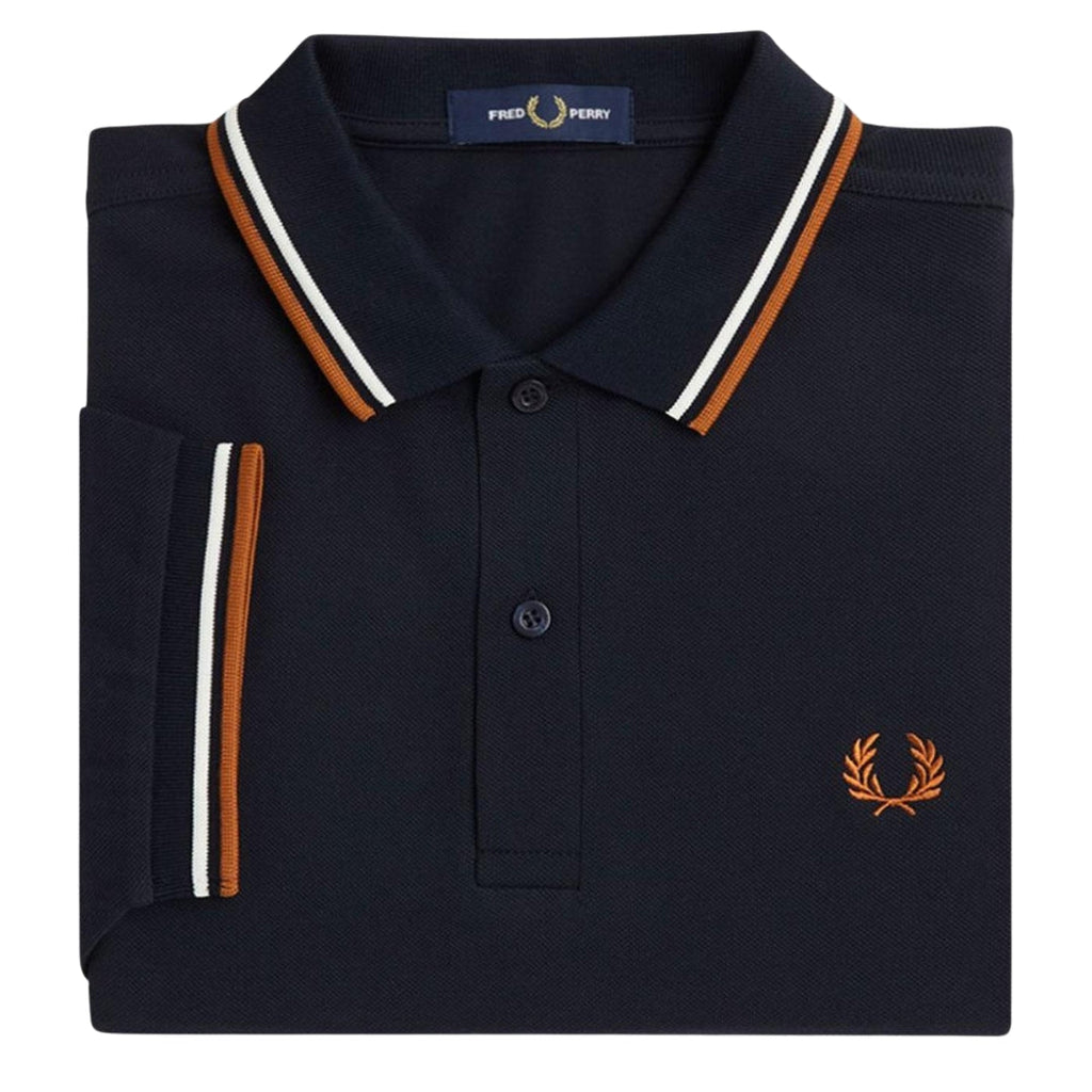 Fred Perry M3600 V33 Navy Polo Shirt Mens XS