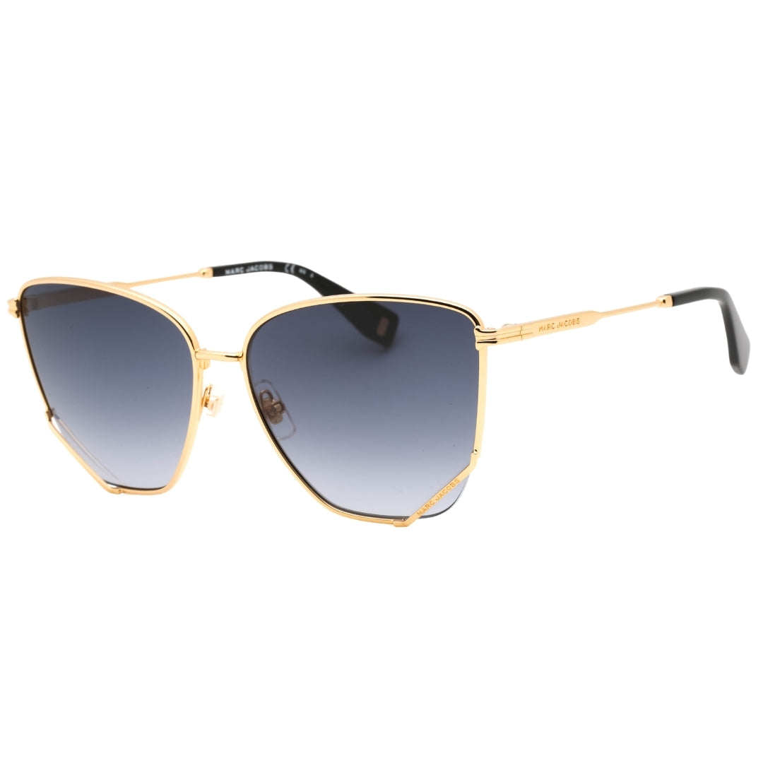 Marc Jacobs Dark Grey Sf Lens Yellow Gold Sunglasses One Size