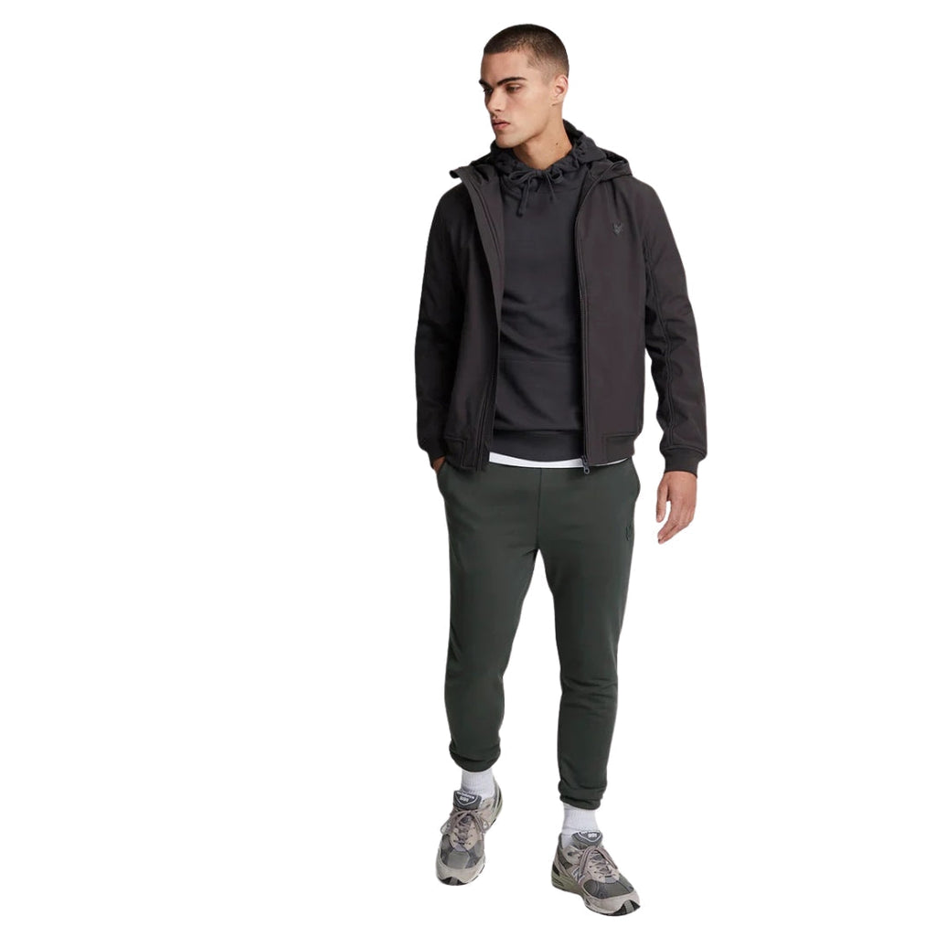 Lyle & Scott Tonal Eagle Gunmetal Sweatpants XS