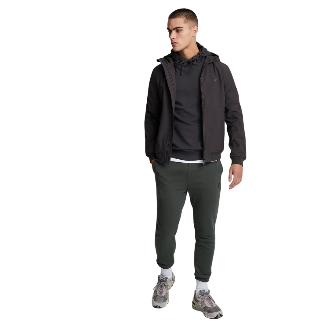 Lyle & Scott Tonal Eagle Gunmetal Sweatpants XS