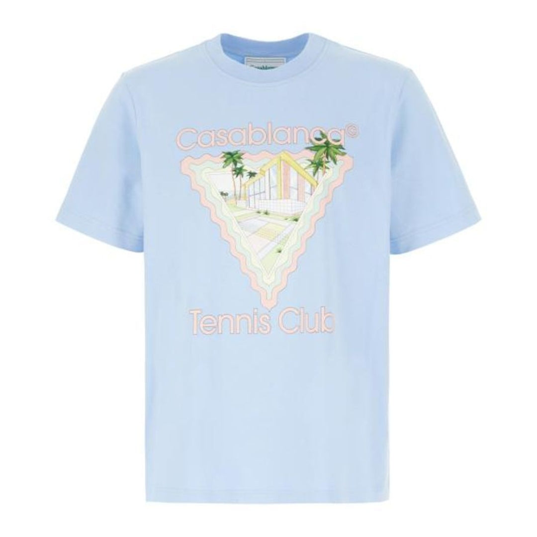 Casablanca Maison De Reve Light Blue T-Shirt MPF24JTS00109 Light Blue