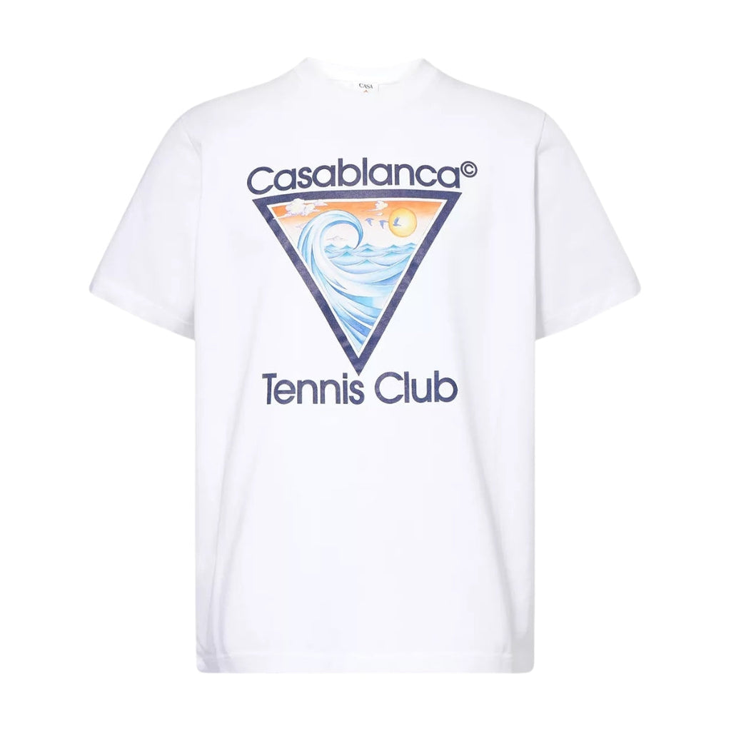 Casablanca Ms25Jts00117Ex White T Shirt Mens