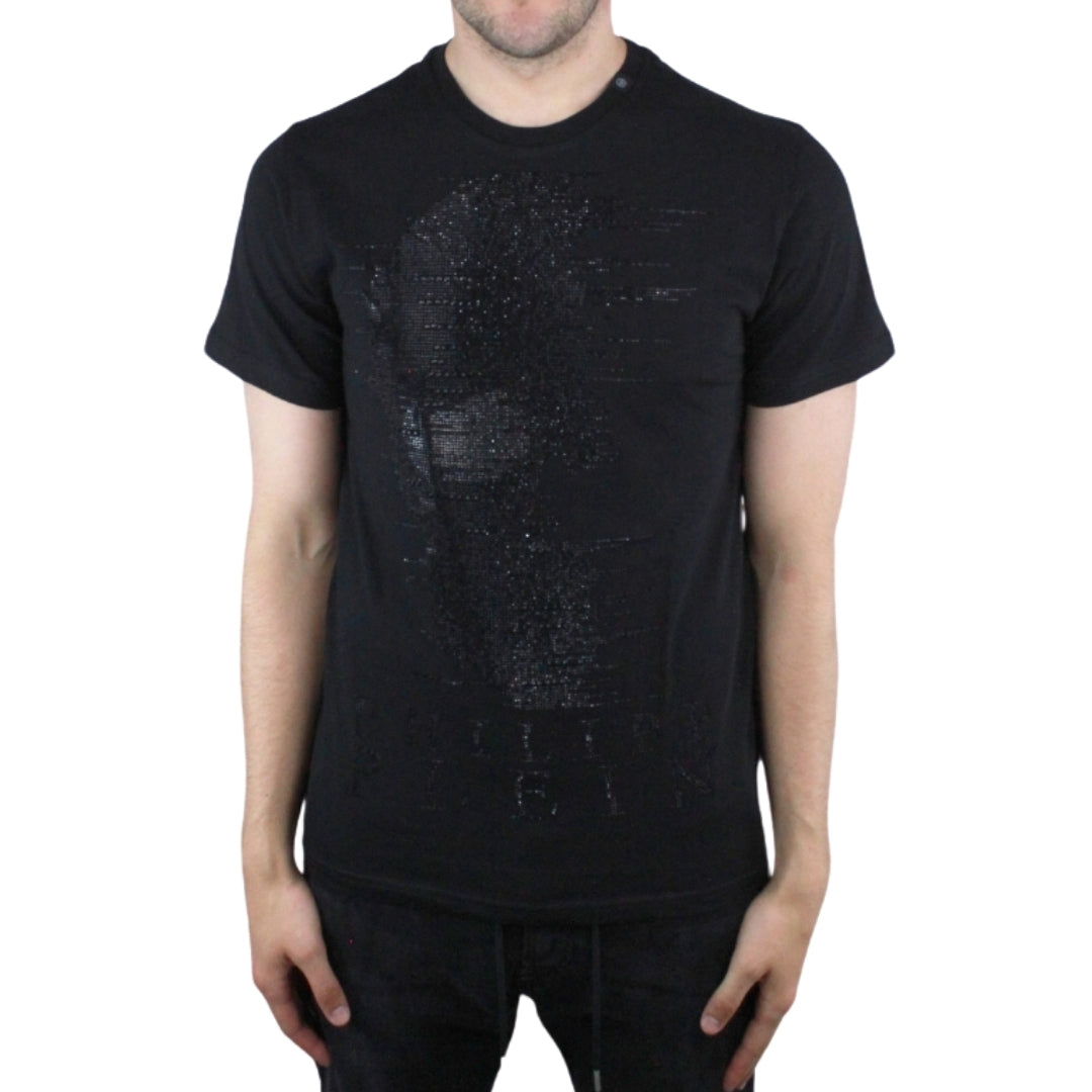 Philipp Plein Ghost-S Black T-Shirt MTK18570202Ghost-S