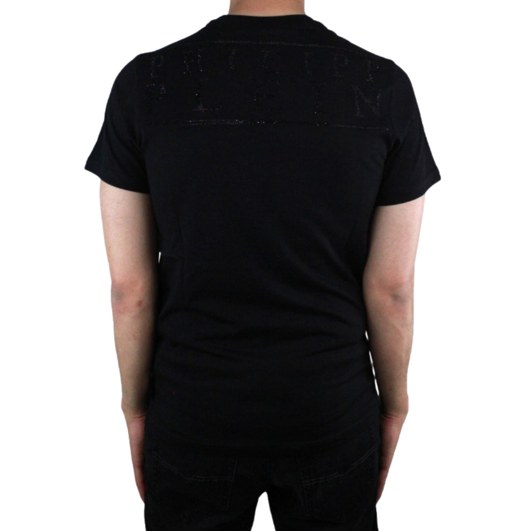 Philipp Plein Ghost-S Black T-Shirt MTK18570202Ghost-S