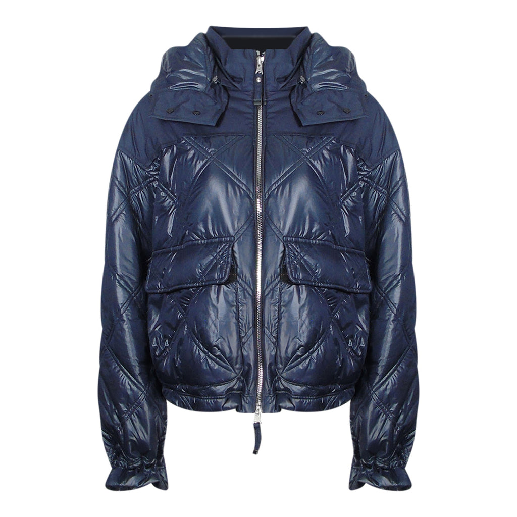 Parajumpers Madina Pencil Dark Navy Blue Padded Jacket S