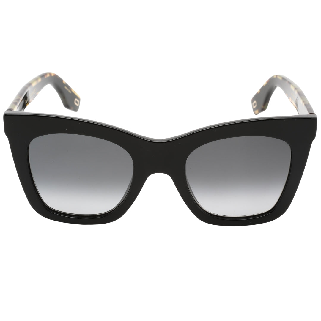 Marc Jacobs Dark Grey Gradient Lens Black Sunglasses One Size