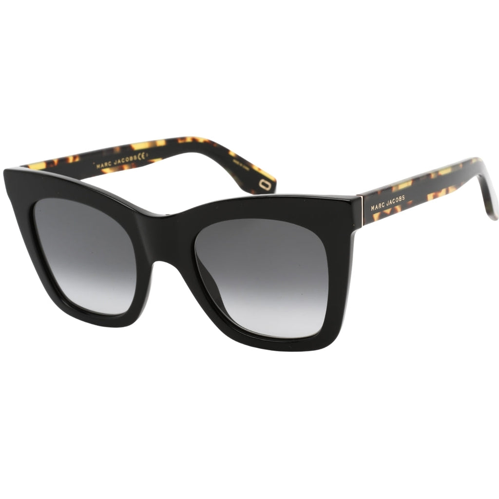 Marc Jacobs Dark Grey Gradient Lens Black Sunglasses One Size