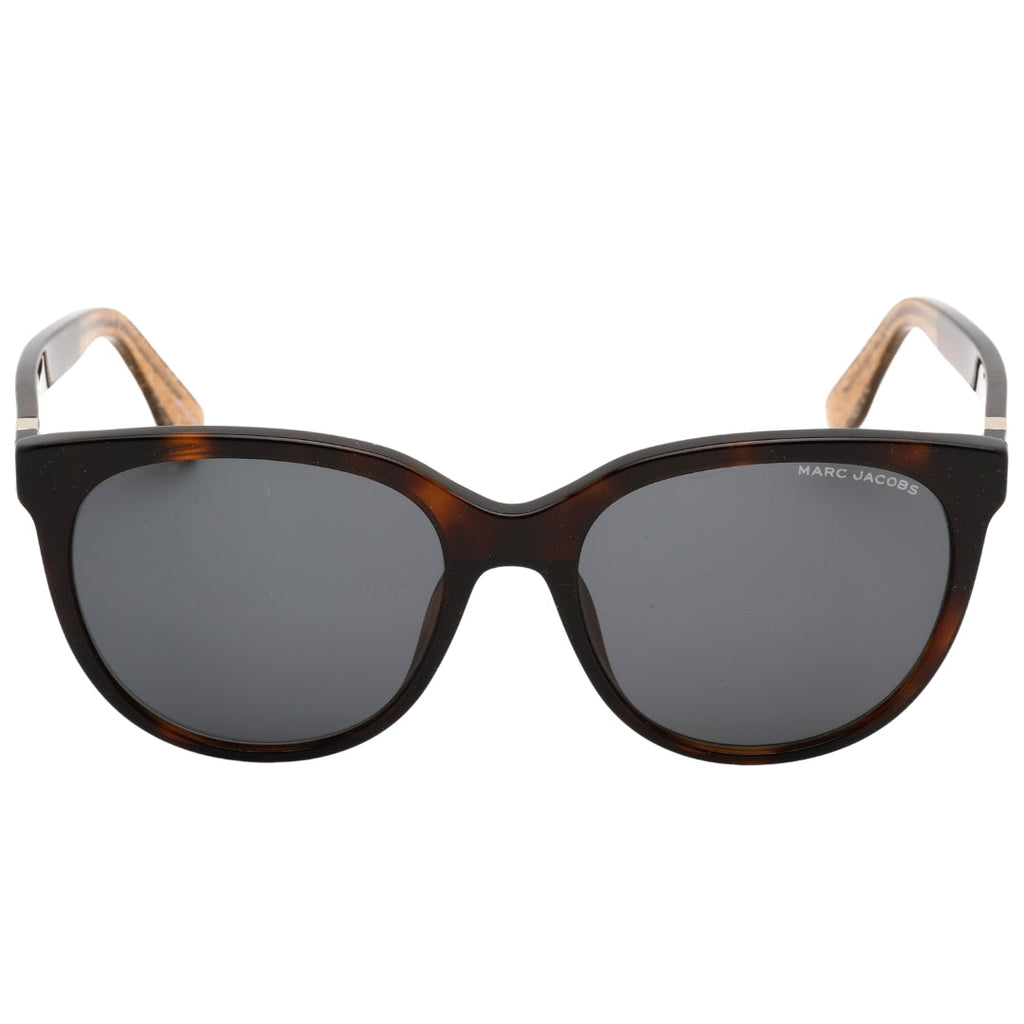 Marc Jacobs Grey Lensed Glitter Havana Brown Sunglasses Marc5 0DXH IR
