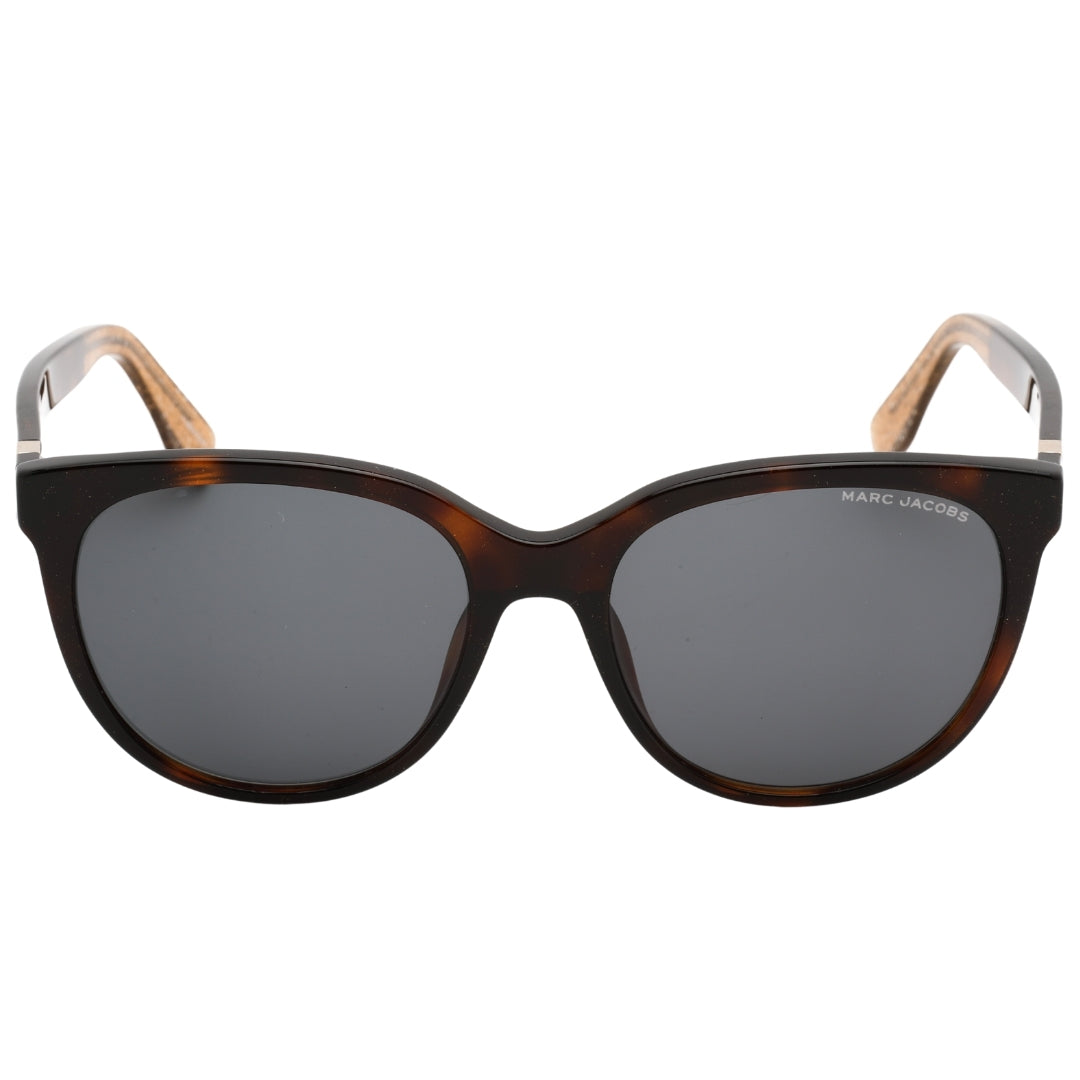 Marc Jacobs Grey Lensed Glitter Havana Brown Sunglasses Marc5 0DXH IR