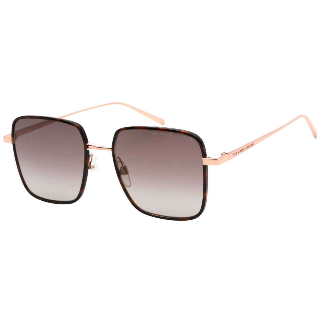 Marc Jacobs Brown Gradient Lens Rose Gold Sunglasses Marc 477 02IK HA