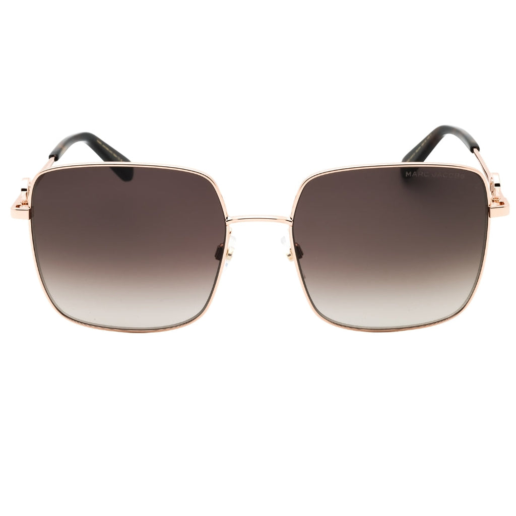 Marc Jacobs Brown SF Lens Gold Havana Sunglasses One Size