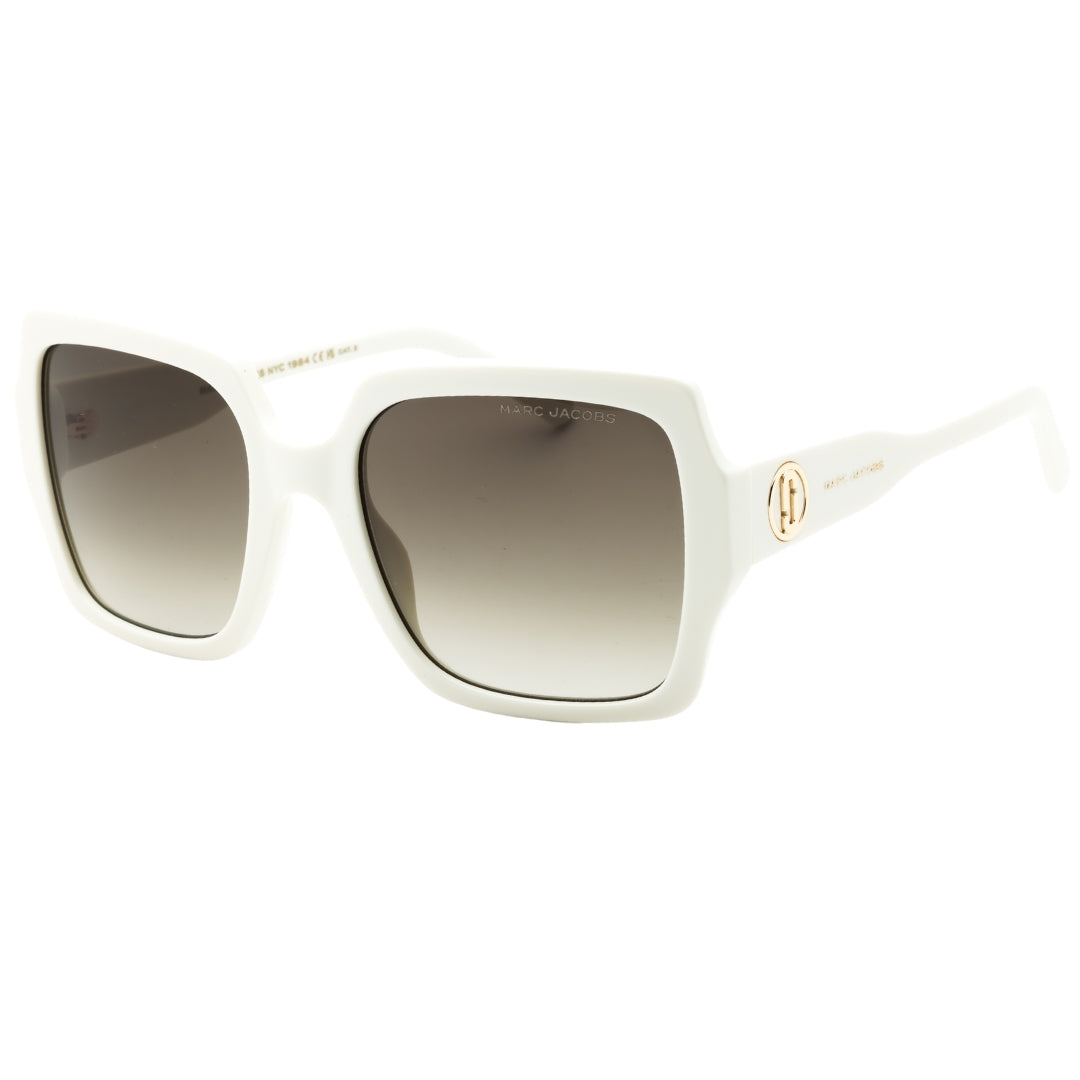 Marc Jacobs Brown Lens Ivory White Sunglasses One Size