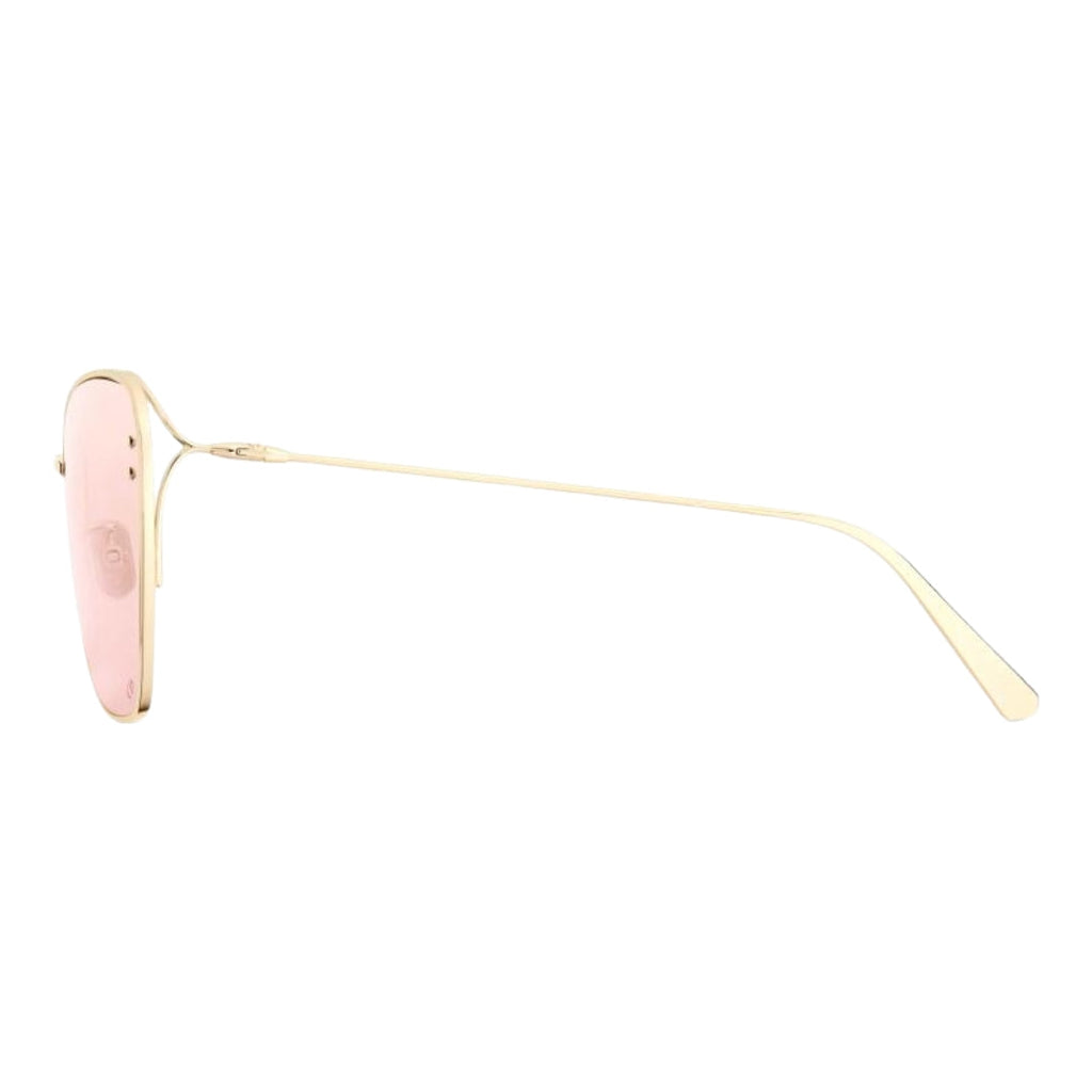 Dior Missdior B2U Cd40095U B0L0 10Y Gold Frame Pink Lens Sunglasses Womens