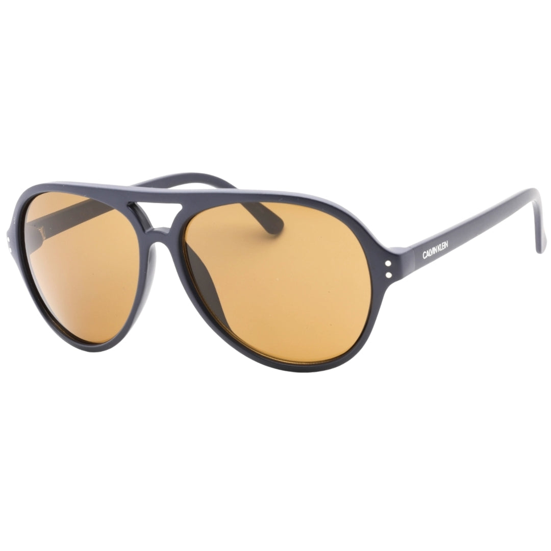 Calvin Klein Gradient Lens Navy Blue Sunglasses CK19532 410
