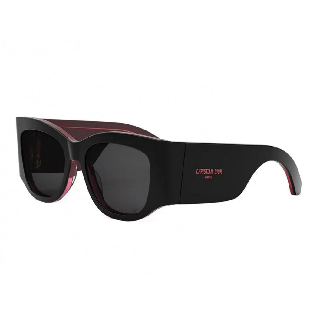 Dior Nuit S1I Cd40168I 16A0 05A Black Frame Smoke Grey Lens Sunglasses Womens