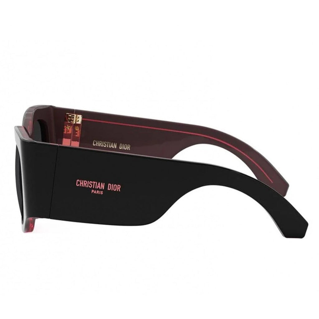 Dior Nuit S1I Cd40168I 16A0 05A Black Frame Smoke Grey Lens Sunglasses Womens