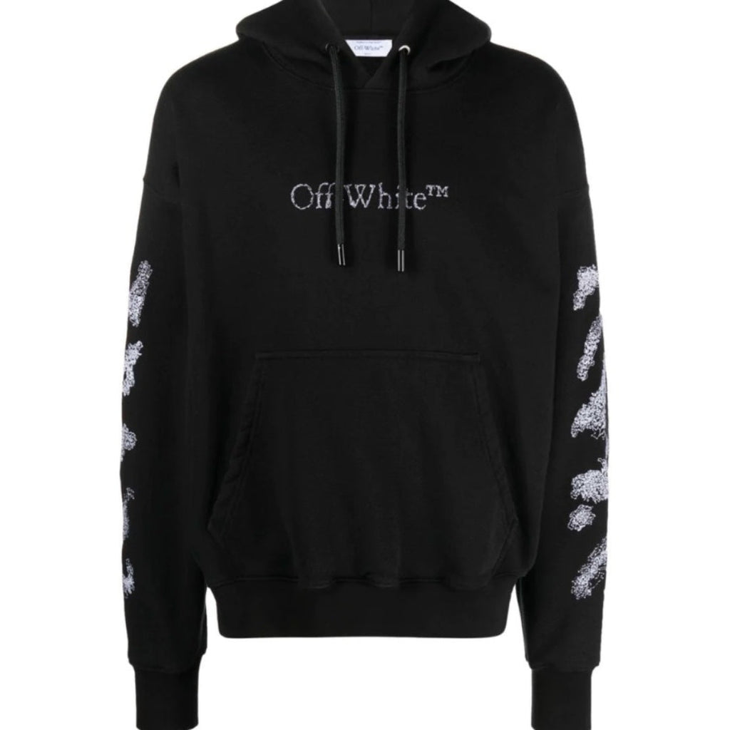 Off-White Diags Bit Book Skate Hoodie Black XS