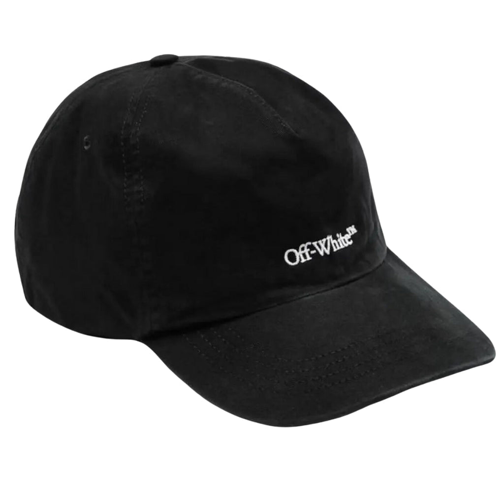 Off-White Bookish OW Logo Black Cap OMLB022F21FAB0011001