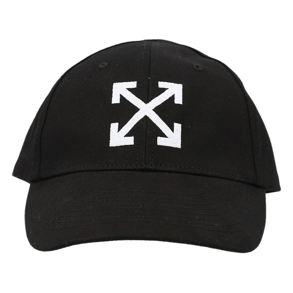 Off White Arrow Baseball Cap Black