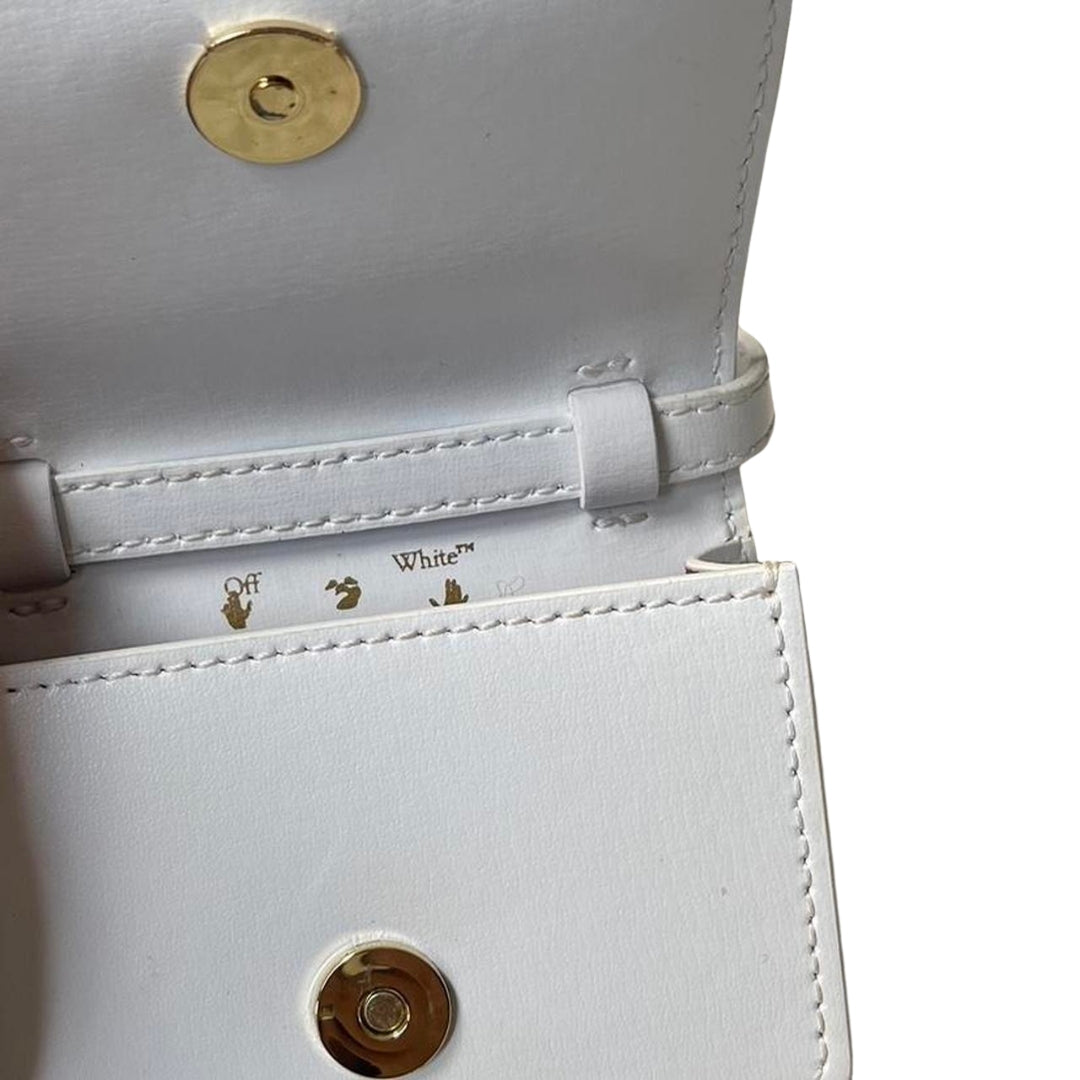 Off White Jitney White Mini Bag