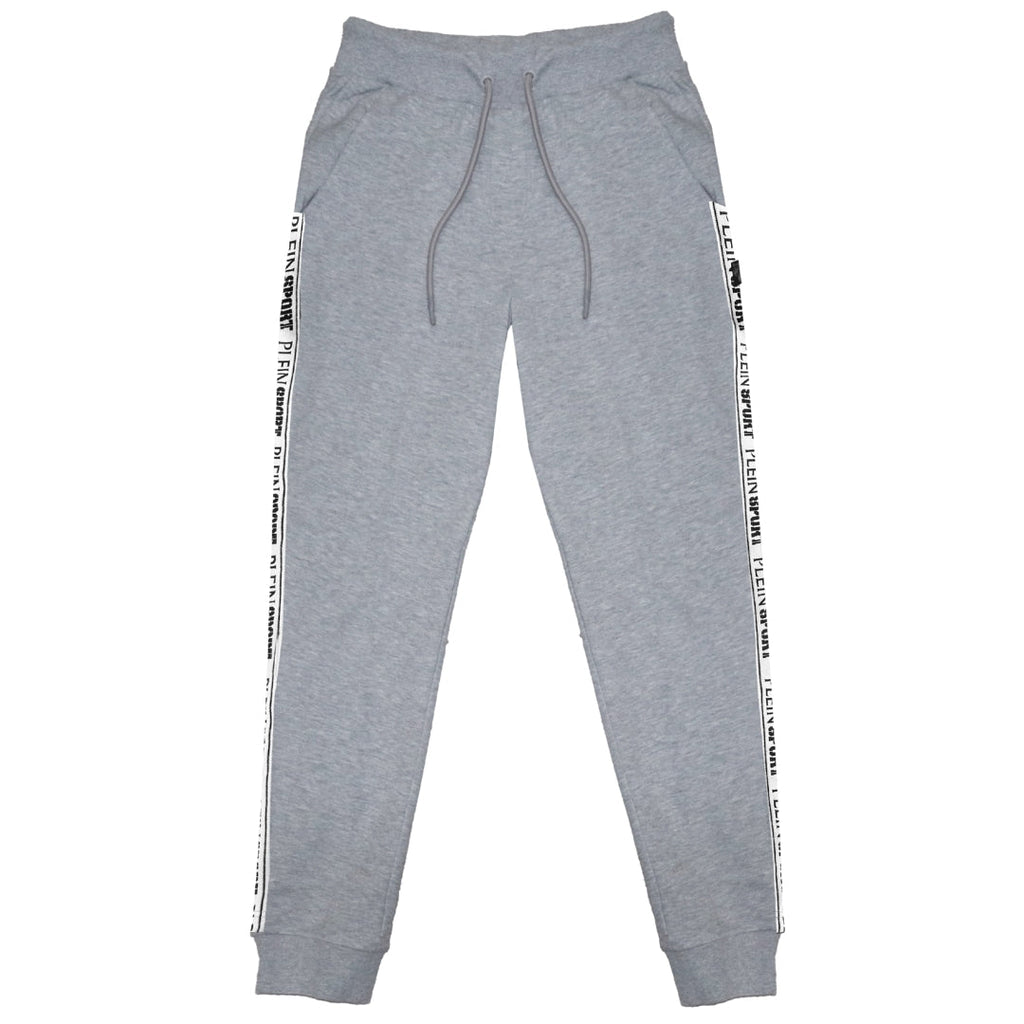 Plein Sport Branded Tape Grey Sweattpants S