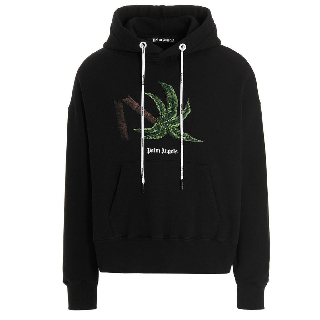 Palm Angels Broken Palm Black Hoodie