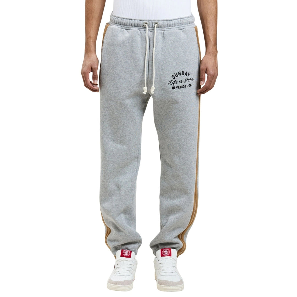 Palm Angels Sunday Sweatpants Melange Grey XS