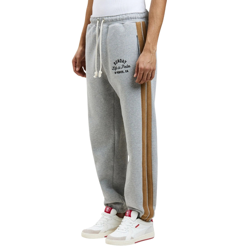 Palm Angels Sunday Sweatpants Melange Grey XS