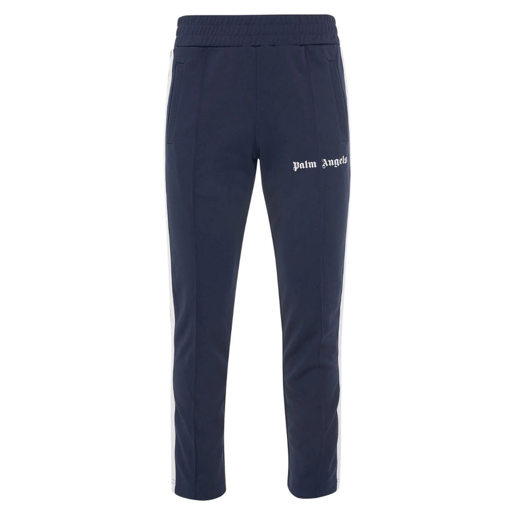 Palm Angels Navy Blue Classic Track Sweatpants M