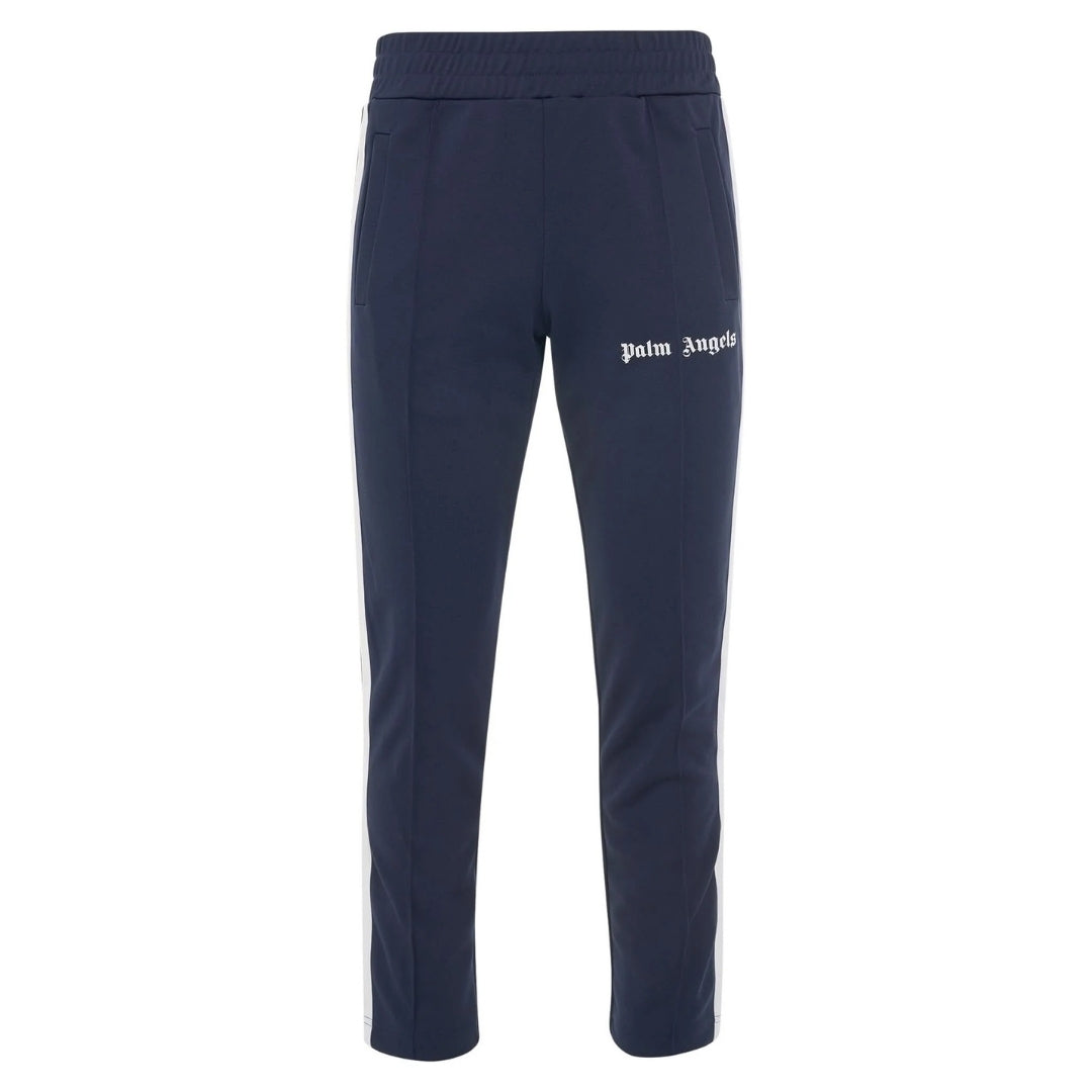 Palm Angels Navy Blue Classic Track Sweatpants M
