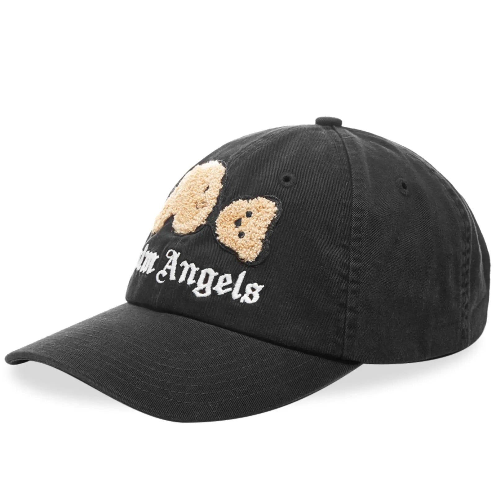 Palm Angels Kill The Bear Logo Black Cap