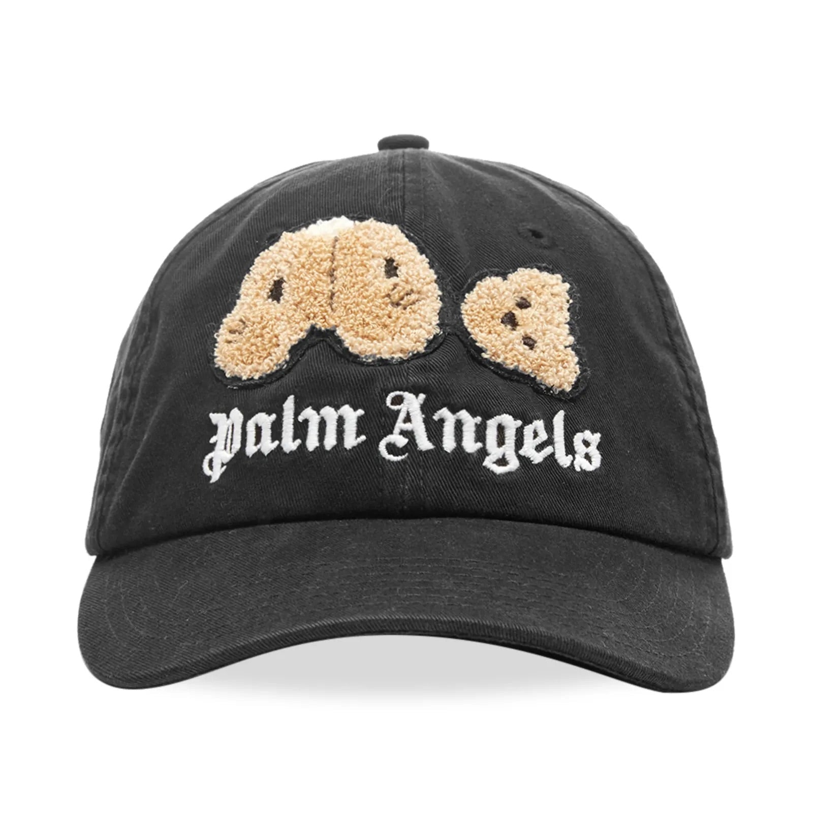 Palm Angels Kill The Bear Logo Black Cap
