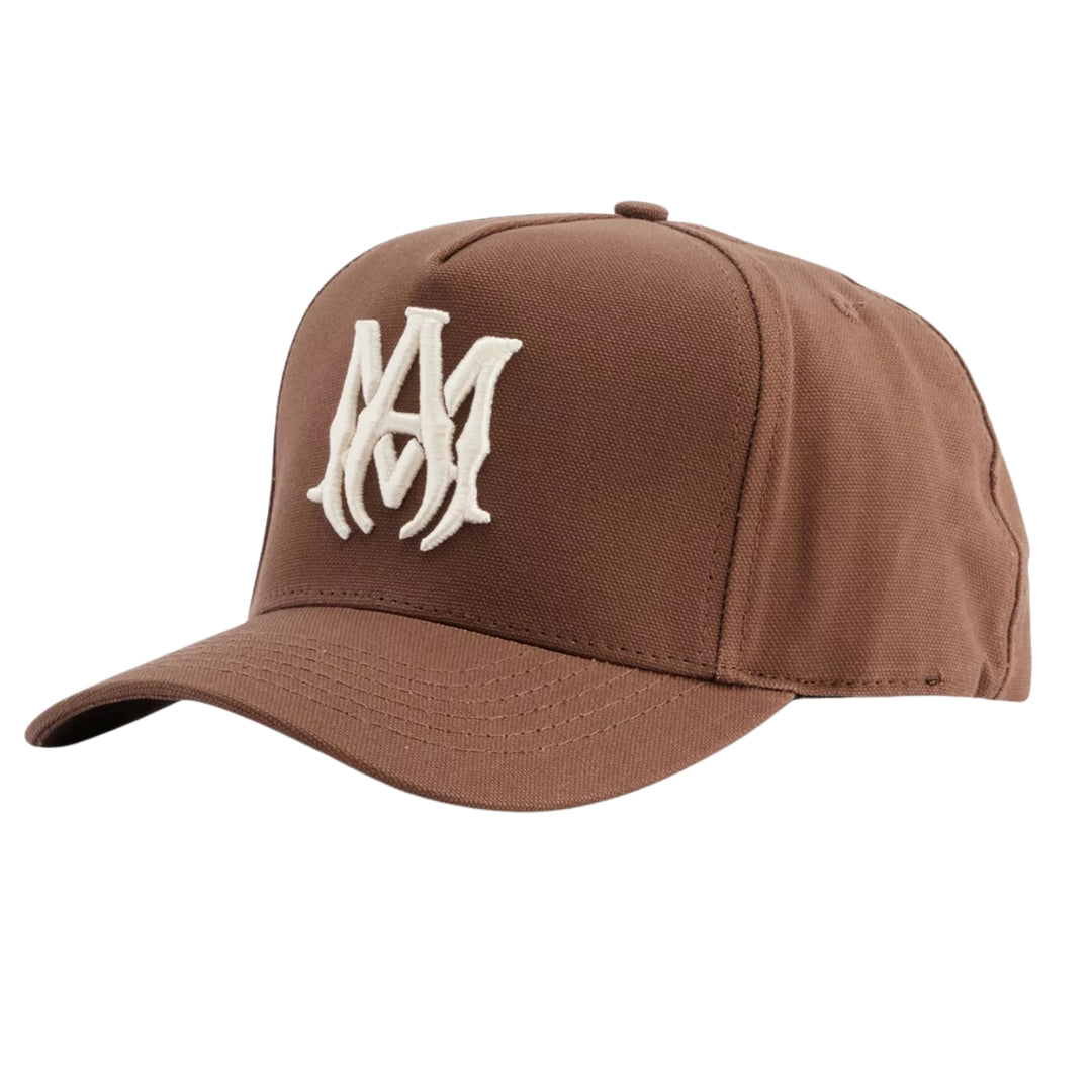 Amiri Full Canvas MA Brown Hat One Size