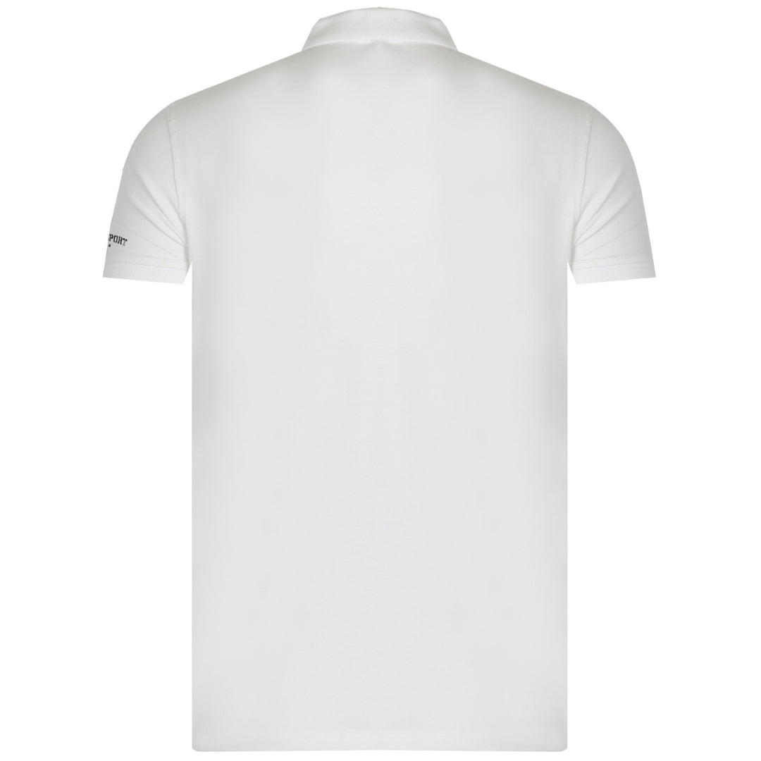 PLEIN SPORT PS25MPL01 WHITE Polo Shirt MALE S