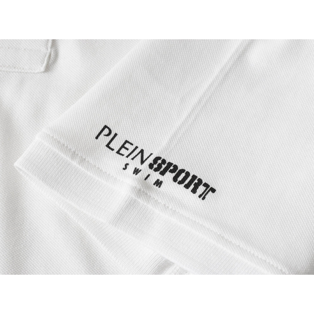 PLEIN SPORT PS25MPL01 WHITE Polo Shirt MALE S