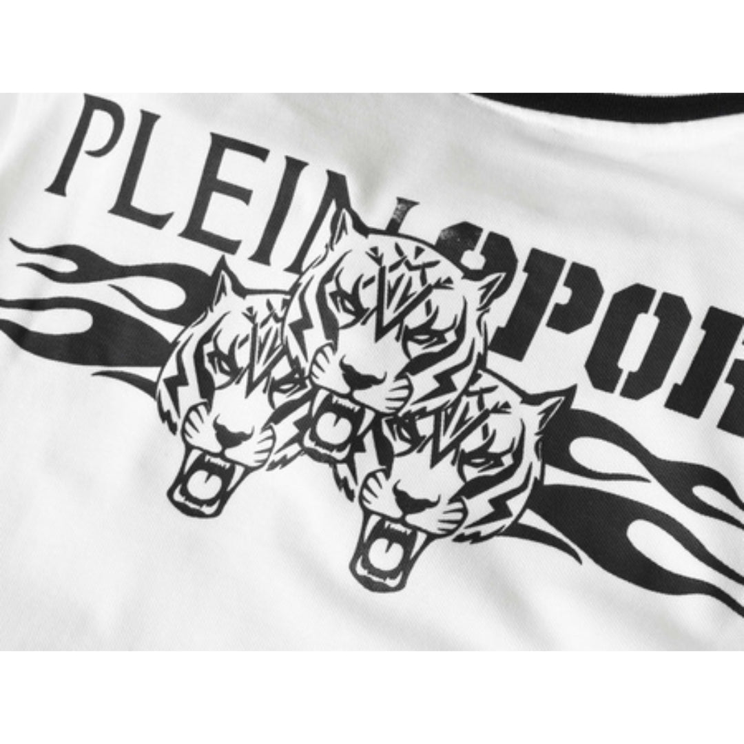 PLEIN SPORT PS25MPL02 WHITE Polo Shirt MALE S