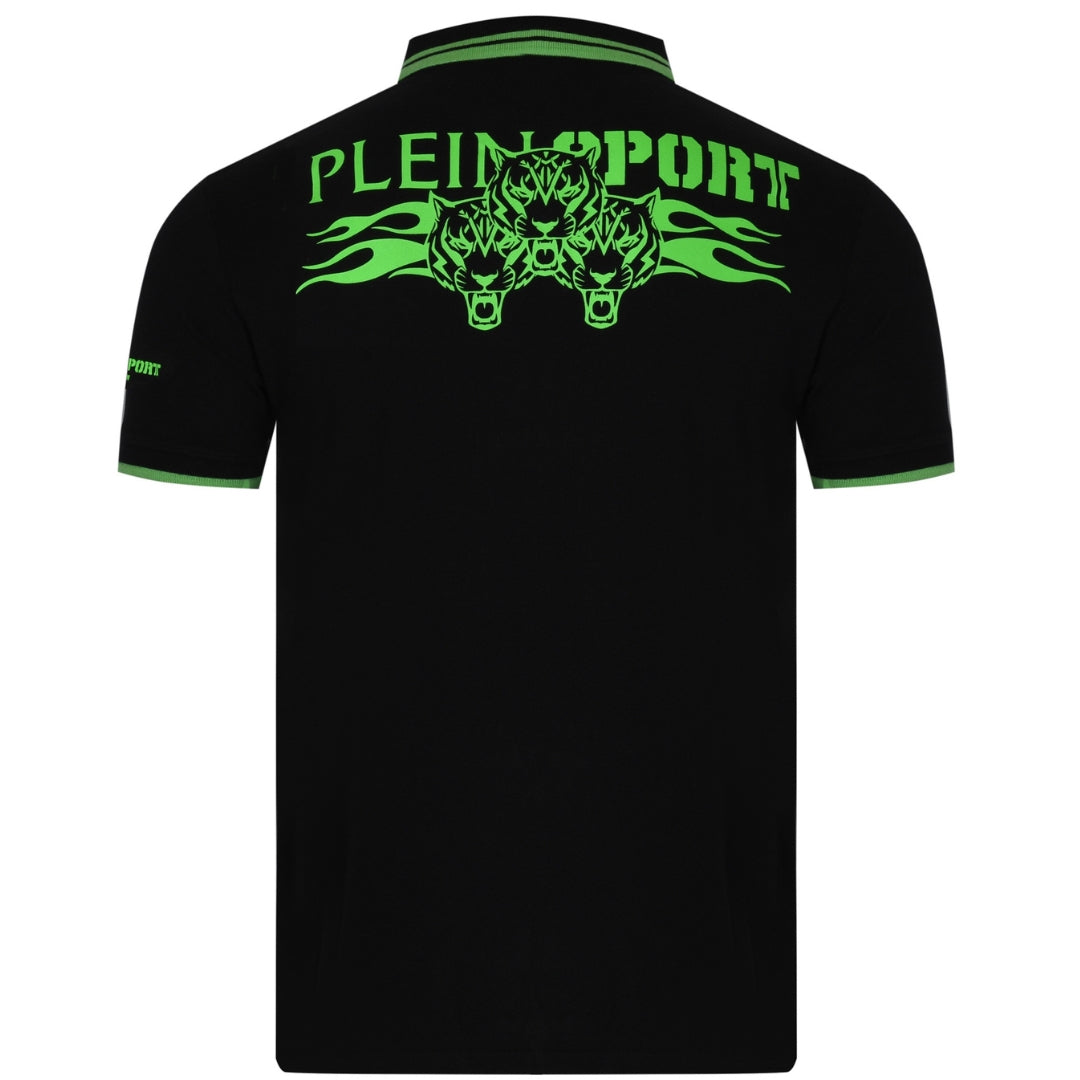 PLEIN SPORT PS25MPL02 BLACK Polo Shirt MALE S