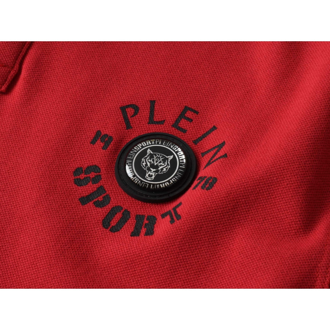 PLEIN SPORT PS25MPL02 RED Polo Shirt MALE S