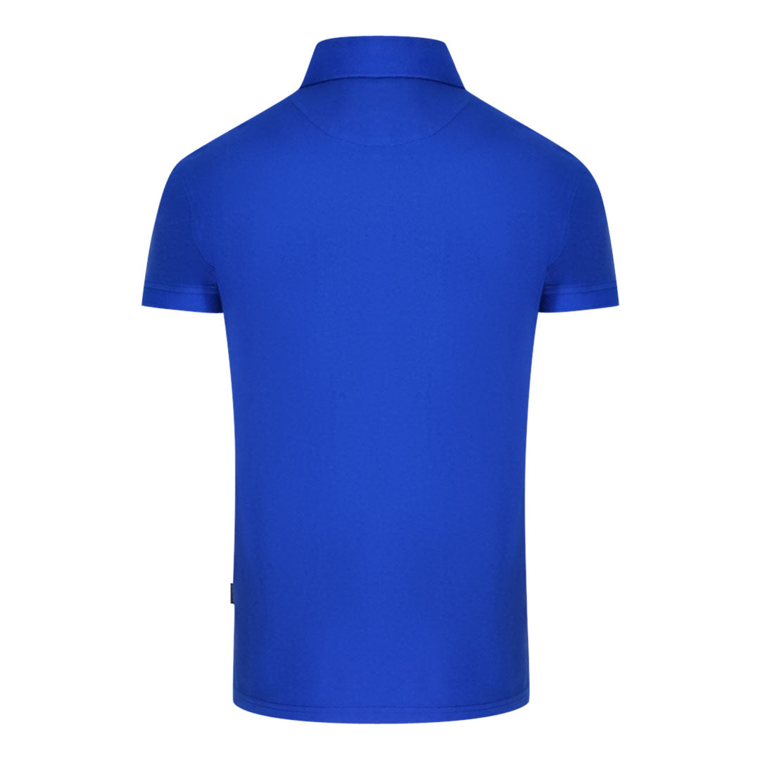 Aquascutum Aldis Blue Polo Shirt QMP050 81