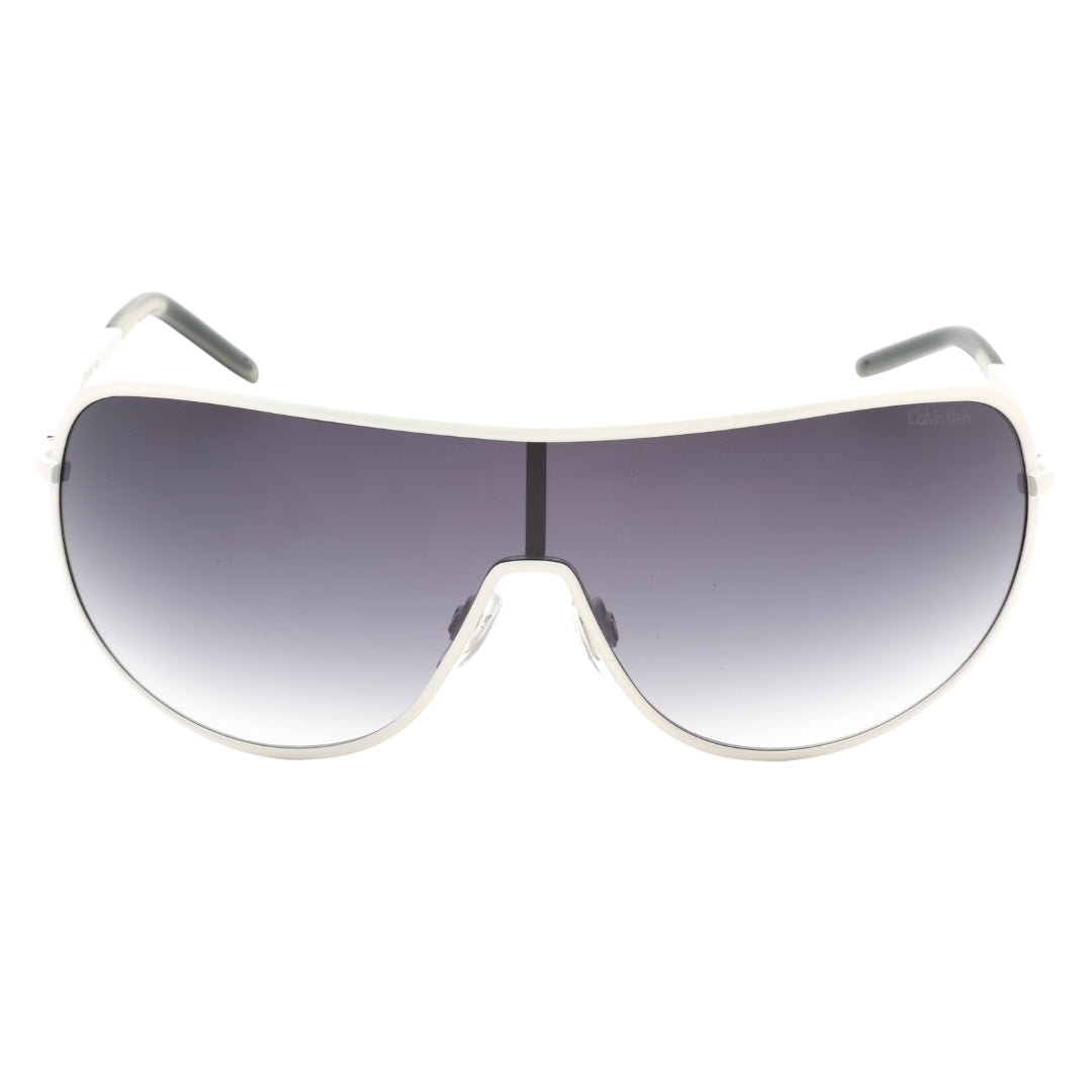 Calvin Klein Grey Gradient  White Sunglasses R120S 103